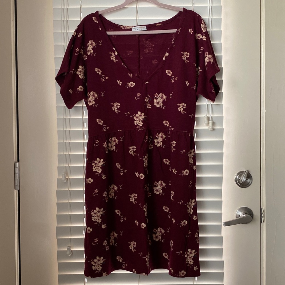 Mini Organic Cotton Floral Dress 🌸